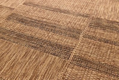 Tapis extérieur ATTICGO naturel rectangulaire géométrique 80x150 cm GUINEA