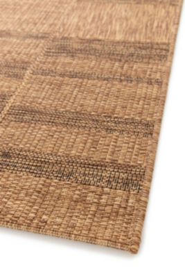 Tapis extérieur ATTICGO naturel rectangulaire géométrique 80x150 cm GUINEA
