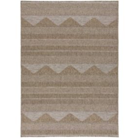 Tapis extérieur ATTICGO naturel rectangulaire intérieur-extérieur 126x190 cm ORIA