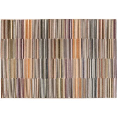 Tapis extérieur en polypropylène Bianca papaye 290x200 cm