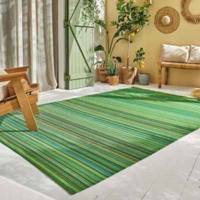 Tapis extérieur en polypropylène Spargi 1746 vert 150x220 cm