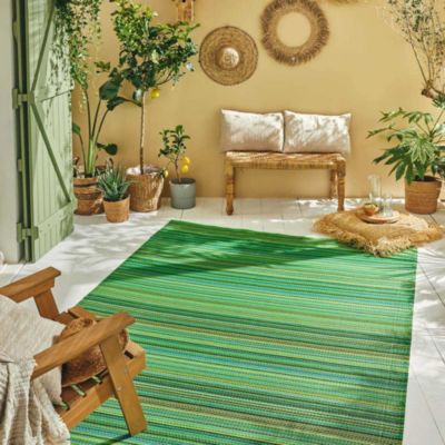 Tapis extérieur en polypropylène Spargi 1746 vert 150x220 cm