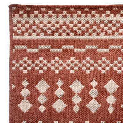 Tapis extérieur et intérieur - rose terracotta - 120x160 cm - Atmosphera