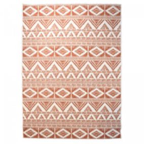 Tapis extérieur, kilim reversible EX1 SKIO, rouge