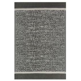 Tapis extérieur noir 120 x 180 cm BALLARI