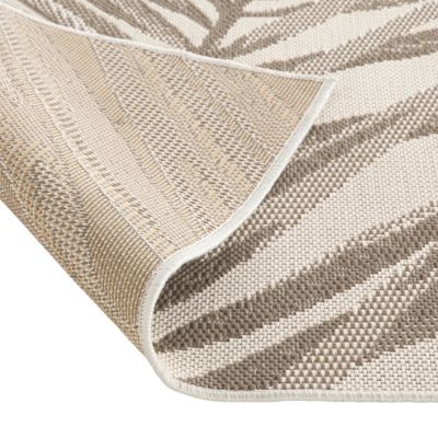 Tapis extérieur Elche L.170 x l.120 cm beige