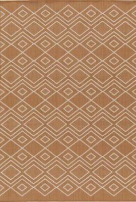 Tapis extérieur Tazaa L.170 x l.120 cm orange