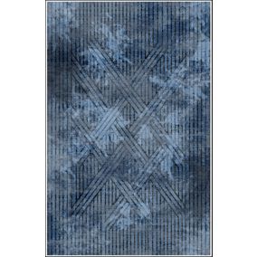 Tapis FISUN Bleu, Dimension: 160x230