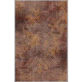 Tapis FISUN Orange, Dimension: 120x180