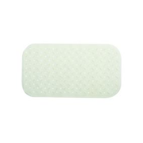 tapis Fond de baignoire antidérapant Caoutchouc CLASS 36x65cm Blanc MSV