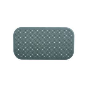 tapis Fond de baignoire antidérapant Caoutchouc CLASS 36x65cm Gris MSV