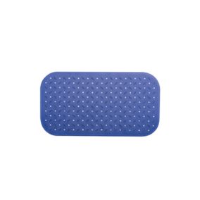 Tapis Fond de baignoire antidérapant Caoutchouc CLASS 36x76cm Bleu MSV