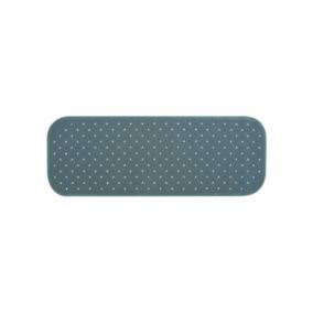 tapis Fond de baignoire antidérapant Caoutchouc CLASS 36x97cm Gris MSV