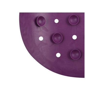 tapis Fond de baignoire antidérapant Caoutchouc CLASS 36x97cm Violet MSV