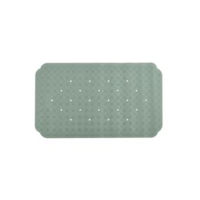 Tapis Fond de baignoire Caoutchouc RUBY 70x40cm Vert Froid Spirella