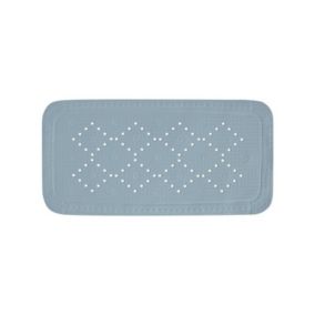 Tapis Fond de baignoire  PVC ALASKA 71x36cm Gris Clair Spirella