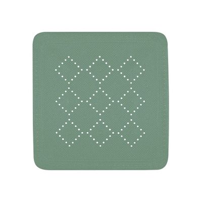 Tapis Fond de douche PVC ALASKA 55x55cm Vert mousse Spirella