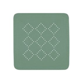 Tapis Fond de douche PVC ALASKA 55x55cm Vert mousse Spirella