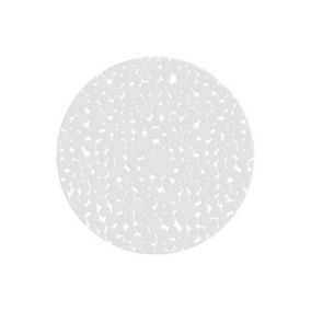 Tapis Fond de douche rond PVC RIVERSTONE 57cm Blanc Spirella