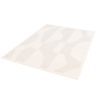 Tapis formes géométriques Cocoon beige L.170 x l.120 cm Balta