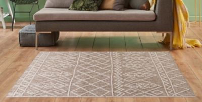 Tapis géométrique Kenya l.100 x L.150 cm