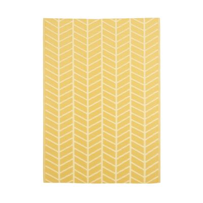 Tapis GoodHome cocoon jaune 120 x 170 cm