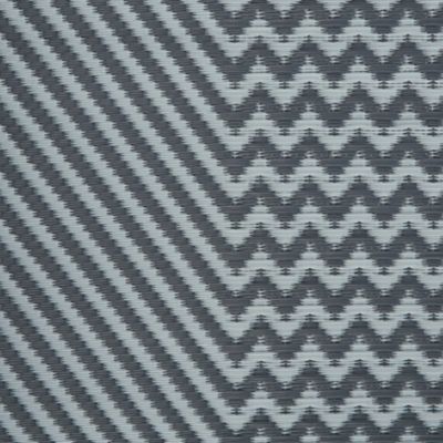 Tapis GoodHome noir et blanc rayé L.170 x l.120cm