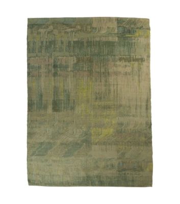 Tapis graphique - 160x230 - bleu/jaune/rose/brun - polyester