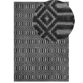 Tapis gris foncé 160 x 230 cm ADATEPE