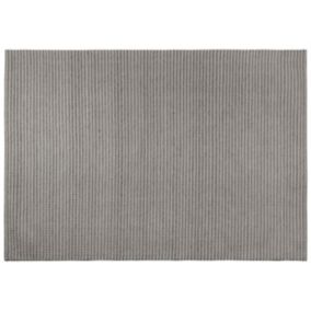 Tapis gris foncé 160 x 230 cm KILIS