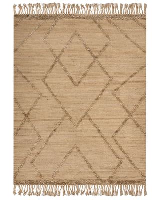 Tapis HANDERE Beige 160 x 230 cm Jute