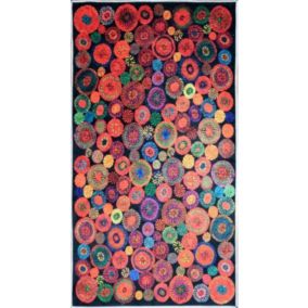 Tapis HAPPY Noir, Dimension: 160x230