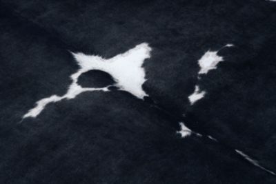 Tapis Imitation Peau De Vache, Vache G5070-3 Blanc Noir Cuir  155x195 cm C158 1 szt.