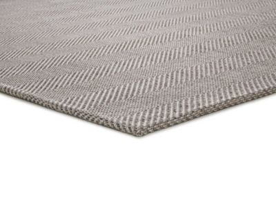 Tapis intérieur ATTICGO argent rectangulaire chevron 140x200 cm ESPIGA