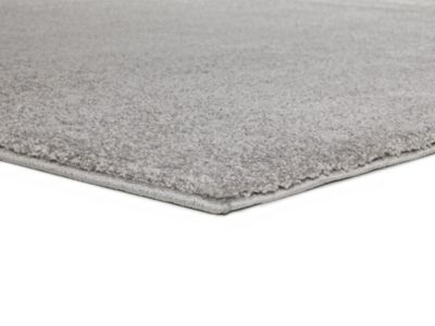 Tapis intérieur ATTICGO argent rectangulaire uni 60x120 cm MONTANA