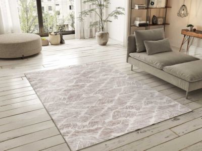 Tapis intérieur ATTICGO beige rectangulaire abstrait 160x230 cm CLASS