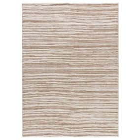 Tapis intérieur ATTICGO beige rectangulaire scandinave 120x170 cm LIMA