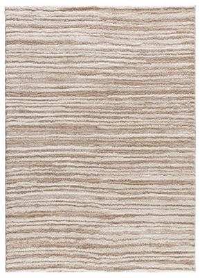 Tapis intérieur ATTICGO beige rectangulaire scandinave 140x200 cm LIMA
