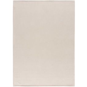 Tapis intérieur ATTICGO blanc rectangulaire uni 120x170 cm HARRIS