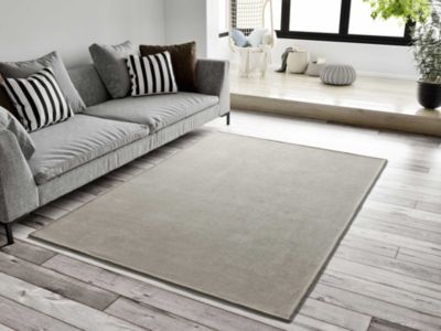 Tapis intérieur ATTICGO blanc rectangulaire uni 160x230 cm HARRIS