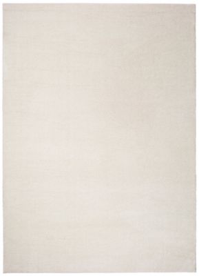 Tapis intérieur ATTICGO blanc rectangulaire uni 80x150 cm MONTANA