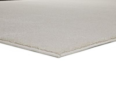 Tapis intérieur ATTICGO blanc rectangulaire uni 80x150 cm MONTANA