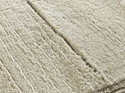 Tapis intérieur ATTICGO crème rectangulaire scandinave 200x290 cm CANDELA