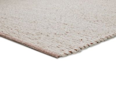 Tapis intérieur ATTICGO crème rectangulaire semi-uni 120x170 cm REIMAGINE