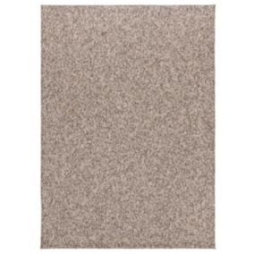 Tapis intérieur ATTICGO gris rectangulaire uni 120x170 cm PETRA