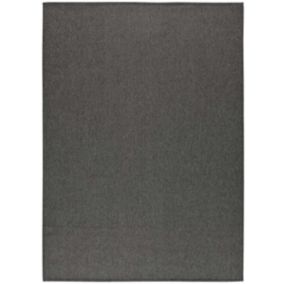 Tapis intérieur ATTICGO gris rectangulaire uni 140x200 cm ESPIGA