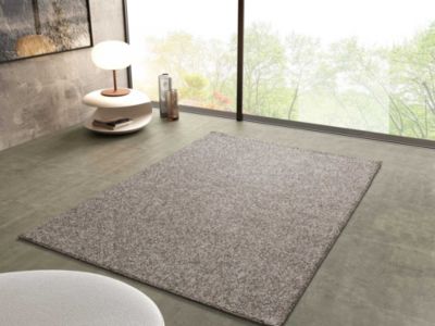 Tapis intérieur ATTICGO gris rectangulaire uni 160x230 cm PETRA