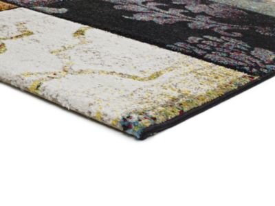 Tapis intérieur ATTICGO multicolore rectangulaire abstrait 120x170 cm BIANCA