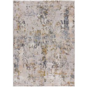 Tapis intérieur ATTICGO multicolore rectangulaire abstrait 77x150 cm SPRINGS