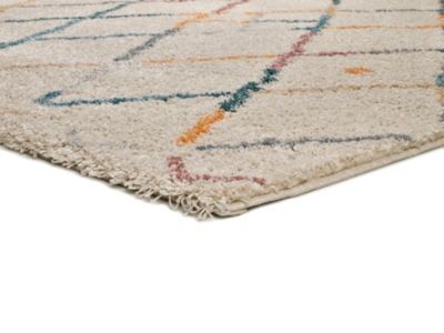 Tapis intérieur ATTICGO multicolore rectangulaire berbère 80x150 cm ULAI